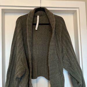lululemon athletica Olive Cardigan Sweater